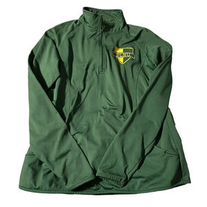 PLNU women's green pullover size medium